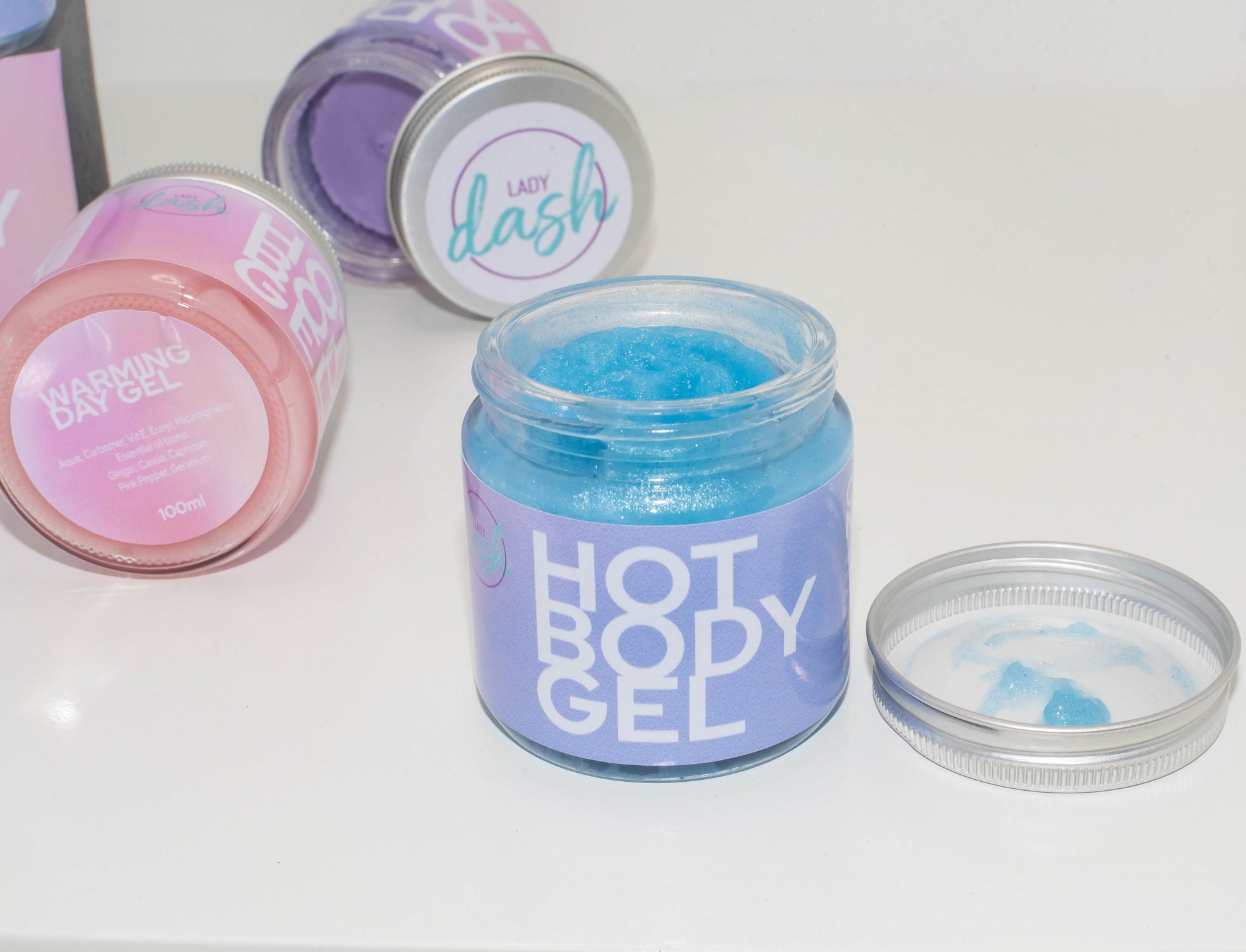 HOT BODY GEL - COOLING NIGHT GEL - Lady Dash